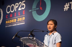 Licypriya-addressing-the-World-leaders-at-UN-Climate-Conference-2019--COP25--in-Madrid--Spain.-PC---UNFCCC