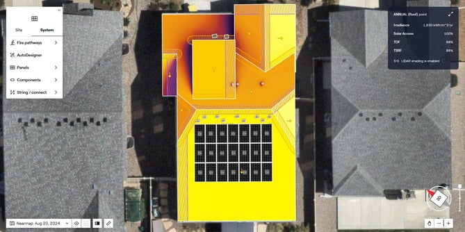 irridiance map