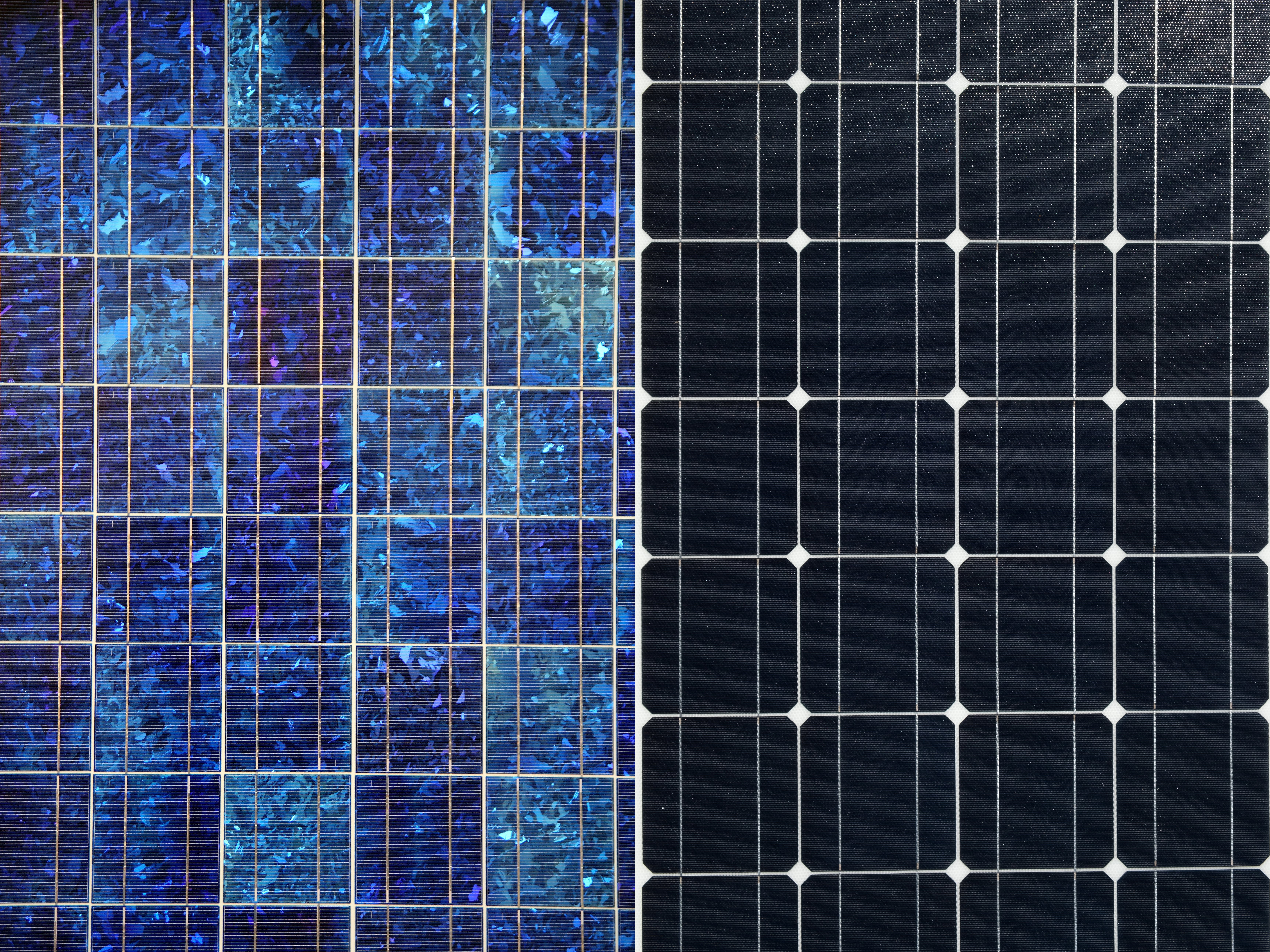 mono vs polycrystalline panels